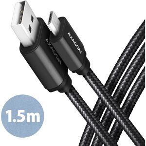 AXAGON kabel Micro USB - USB-A 1,5m černý