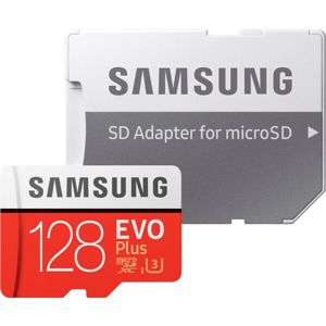 Samsung micro SDXC 128GB EVO Plus + SD adaptér (eko-balení)