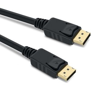PremiumCord DisplayPort 1.4 přípojný kabel M/M, zlacené konektory, 1,5m (eko-balení)