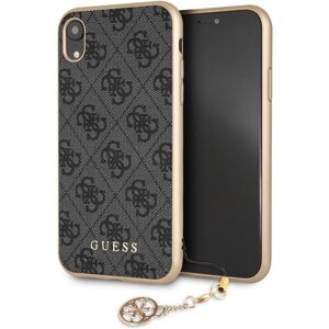 Guess Charms Hard Case iPhone XR šedé