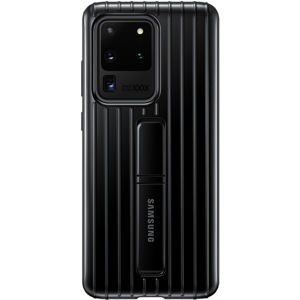 Samsung EF-RG988CB tvrzený ochranný zadní kryt se stojánkem Galaxy S20 Ultra 5G černý