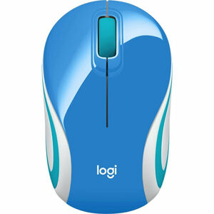 Logitech M187 myš modrá