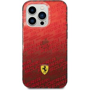 Ferrari Gradient Allover kryt iPhone 14 Pro Max červený