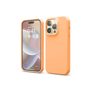 ELAGO silikonový kryt pro iPhone 14 Pro oranžový