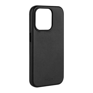 FIXED MagLeather kožený kryt s MagSafe Apple iPhone 15 Pro černý