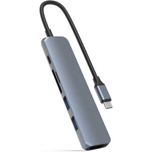 HyperDrive BAR 6v1 USB-C Hub iPad Pro MacBook Pro/Air vesmírně šedý