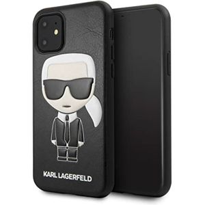 Karl Lagerfeld Embossed KLHCN61IKPUBK kryt iPhone 11 černý