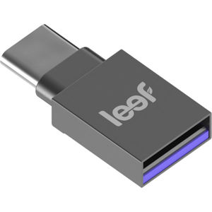 Leef Bridge 64GB USB-C šedá