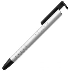 FIXED psací pero 3v1 se stylusem a stojánkem stříbrné