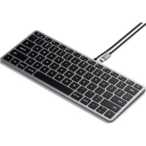 Satechi Slim W1 USB-C backlit Wired Keyboard US vesmírně šedá
