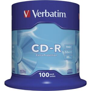 VERBATIM CD-R(100 ks)Spindle/EP/DL/52x/700MB