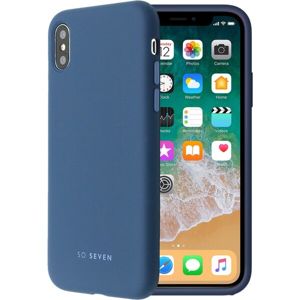 SoSeven Smoothie silikonový kryt iPhone 7/8/SE (2020) modrý