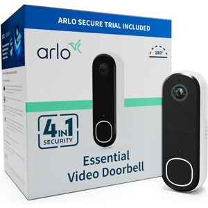 Arlo Essential (Gen.2) FHD bezdrátový bezpečnostní videozvonek, bílý