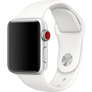 Apple Watch sportovní řemínek 42mm mušlově bílý