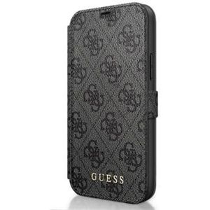 Guess 4G Book pouzdro iPhone 12 Pro Max 6.7" šedé