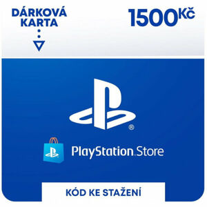PlayStation Store - Dárková karta 1500 Kč
