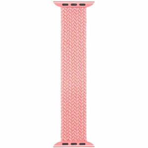 Tactical pletený převlékací řemínek Apple Watch 42/44mm růžový S