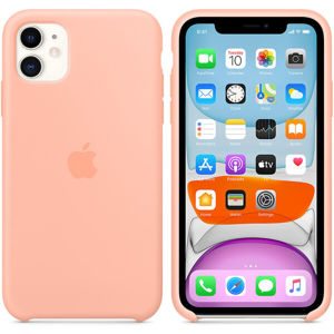Apple silikonový kryt iPhone 11 grepově růžový (eko-balení)