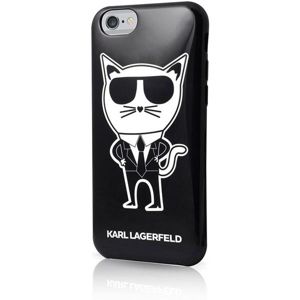 Karl Lagerfeld K-Team KLHCP6HTKCH TPU pouzdro iPhone 6/6S černé