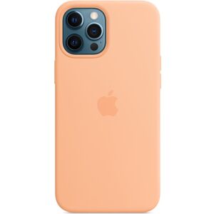 Apple silikonový kryt s MagSafe na iPhone 12 Pro Max melounově oranžový