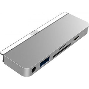 HyperDrive 6v1 USB-C Hub iPad Pro stříbrný