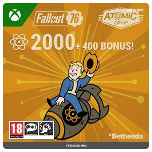 Fallout 76: 2000 (+400 Bonus) Atoms (Xbox One)