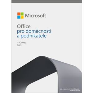 Microsoft Office pro domácnost a podnikatele 2021 CZ - elektronická licence