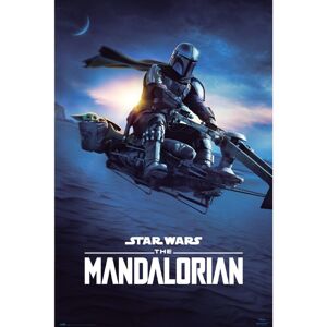 Plakát Star Wars: The Mandalorian - Speeder Bike 2 (153)