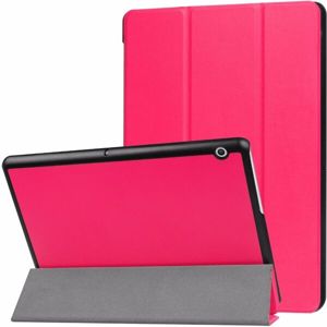 Tactical Book Tri Fold pouzdro Huawei MediaPad T5 10" růžové