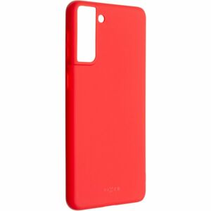 FIXED Story silikonový kryt Samsung Galaxy S21+ červený