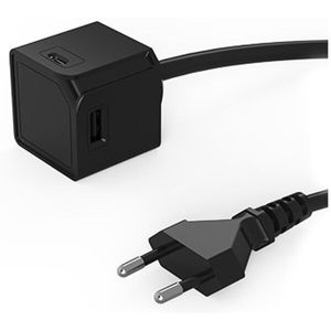 PowerCube USBcube Extended 4x USB-A zásuvka černá