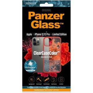 PanzerGlass ClearCase Antibacterial Apple iPhone 12/12 Pro červený