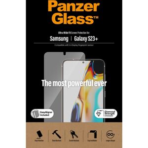 PanzerGlass™ Ultra-Wide Fit Samsung Galaxy S23+/S22+ s funkčním otiskem prstů a instalačním rámečkem