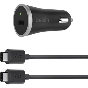 Belkin USB-C nabíječka do auta 15W 3A/5V černá