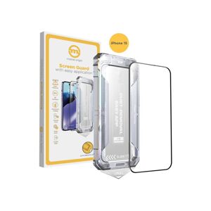 Mobile Origin Yellow Screen Guard 2,5D ochranné sklo s aplikátorem iPhone 15