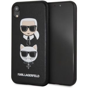 Karl Lagerfeld Karl and Choupette KLHCI61IKICKC Hard Case iPhone XR černé
