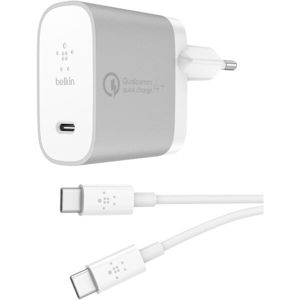 Belkin USB-C nabíječka s kabelem 27W Quick Charge 4+ bílá