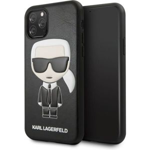 Karl Lagerfeld Embossed KLHCN58IKPUBK kryt iPhone 11 Pro černý