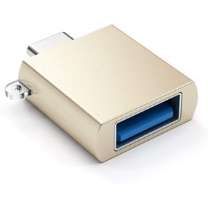 Satechi USB-C - USB-A redukce zlatá