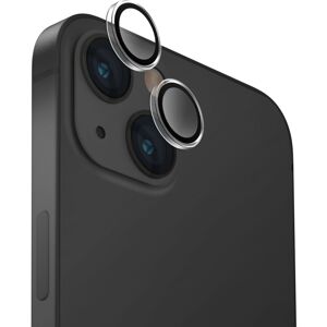 UNIQ OPTIX Aluminium Camera Lens Protector iPhone 15/15 Plus čirá