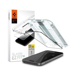 Spigen Glass tR EZ Fit HD tvrzené sklo iPhone 15 Plus černé