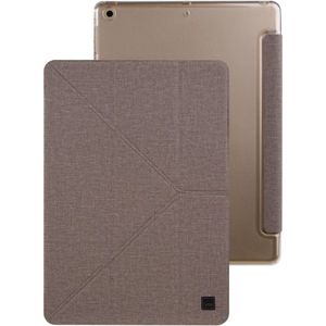 UNIQ Yorker Kanvas pouzdro se stojánkem iPad 9,7" (2017/2018) béžové