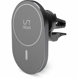 iWant PRO MagSafe držák s nabíjením vesmírně šedý + 18W nabíjecí adaptér