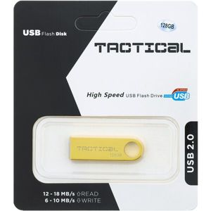 Tactical USB 2.0 Flash disk 128GB zlatý