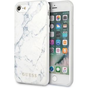 Guess Marble kryt iPhone 7/8/SE (2020) bílý