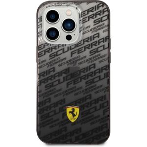 Ferrari Gradient Allover kryt iPhone 14 Pro černý
