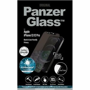 PanzerGlass Edge-to-Edge Privacy CamSlider Swarovski Antibakteriální Apple iPhone 12/12 Pro černé
