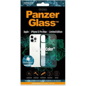 PanzerGlass ClearCase Antibacterial Apple iPhone 12 Pro Max zelený