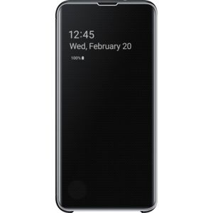 Samsung EF-ZG970CB Clear View flipové pouzdro Galaxy S10e černé