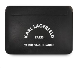 Karl Lagerfeld RSG logo kožené sleeve pouzdro pro MacBook Air/Pro 13"